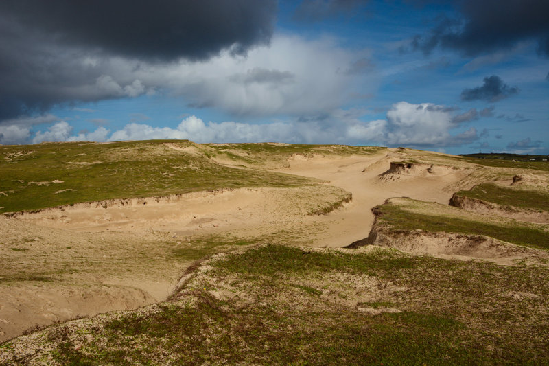 Auch Dünen gibt es auf Omey Island